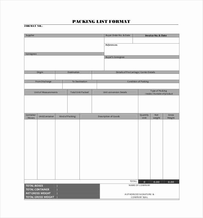 Packing List Template Pdf Awesome 24 Packing List Templates Pdf Doc Excel