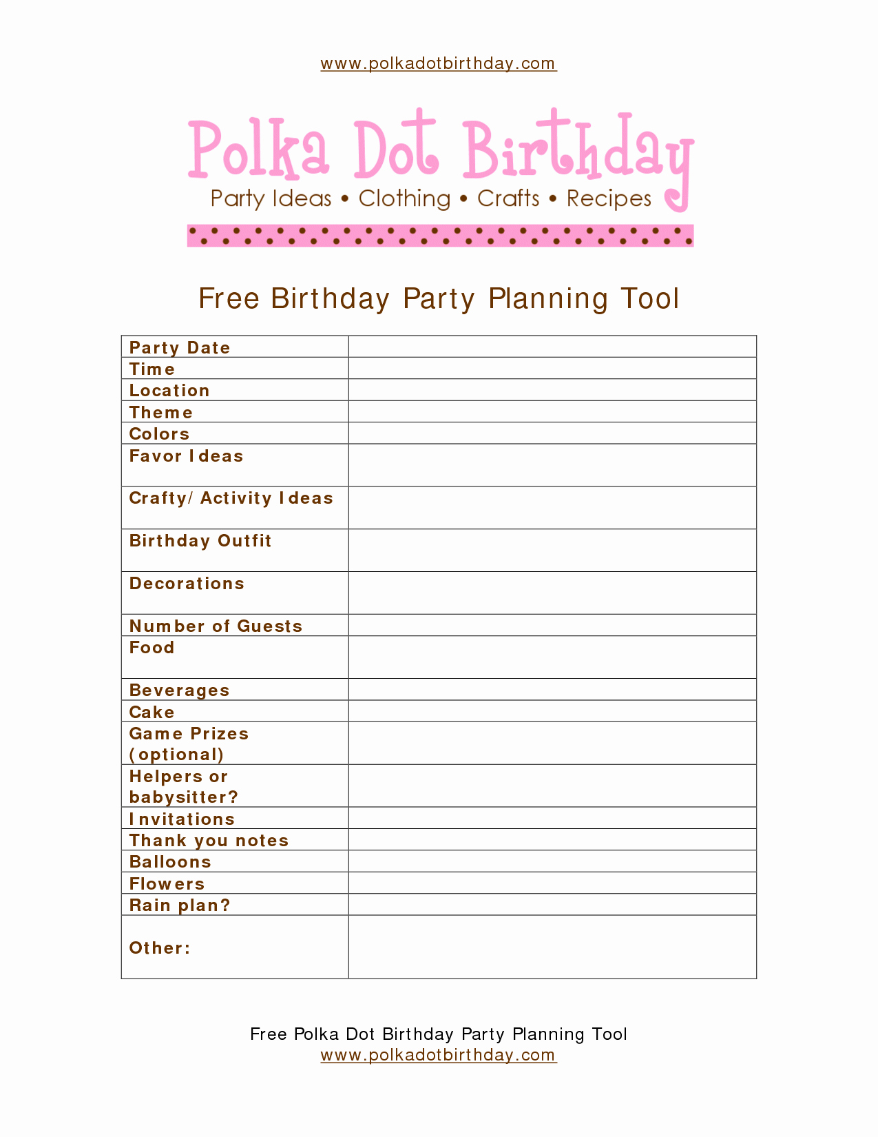Party Guest List Template Unique Best S Of Birthday Guest List Template Free