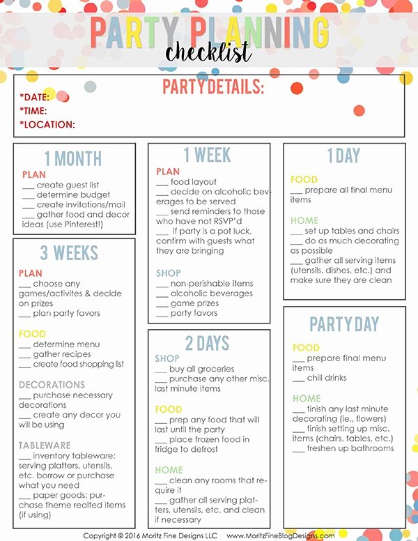 Party Planning Template Free Beautiful 25 Best Party Planning Checklist Ideas On Pinterest