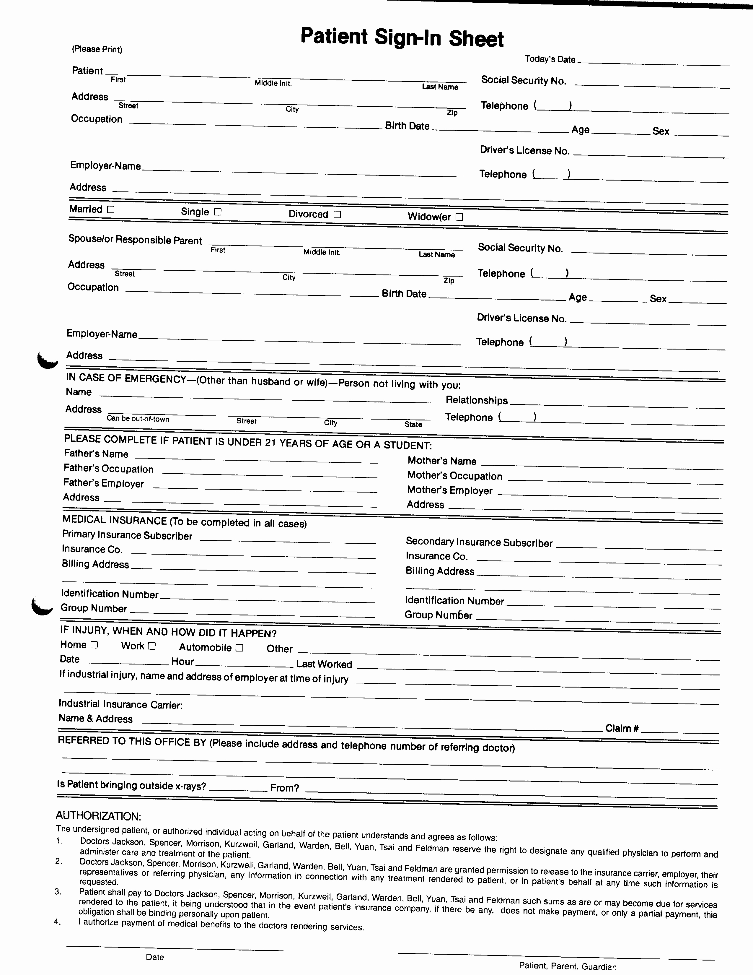 Patient Sign In Sheet Template Fresh Patient Sign In Sheet