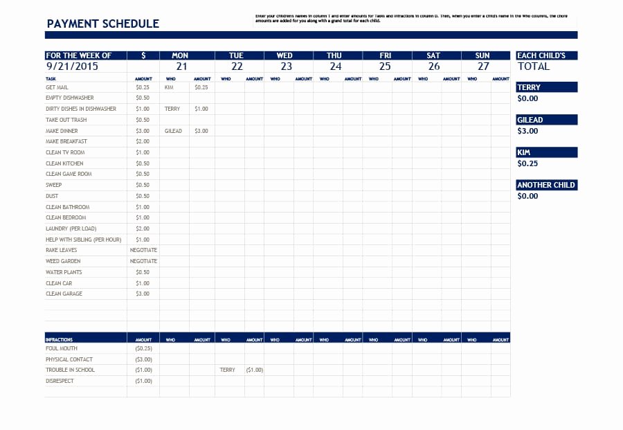Payment Plan Template Free Lovely 33 Great Payment Plan Schedule Templates Template Archive