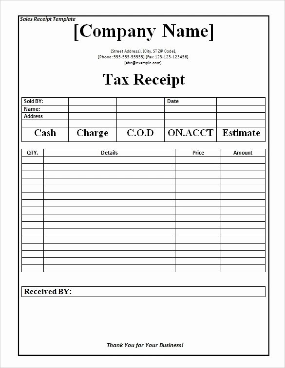 Payment Receipt Template Word Elegant the Proper Receipt format for Payment Received and General