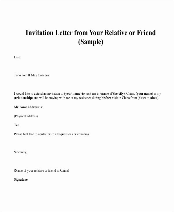 Personal Letter Of Recommendation Template Best Of Sample Personal Reference Letter 13 Free Word Excel