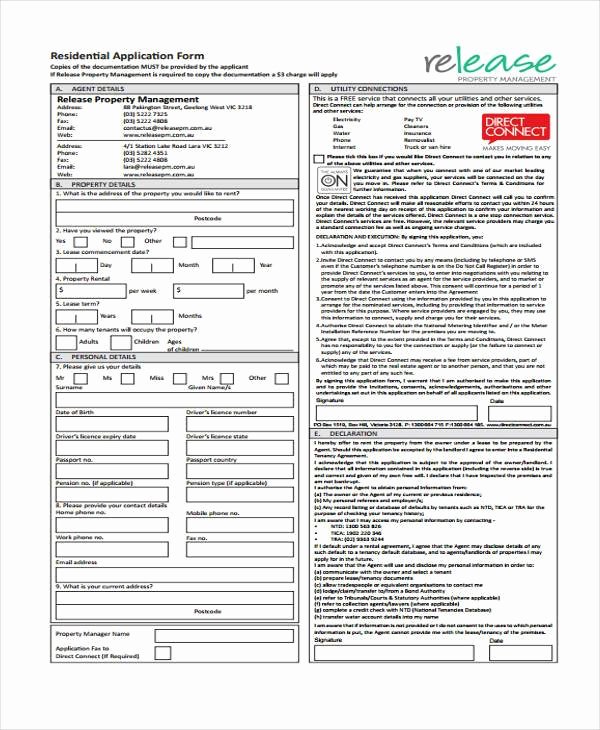 Personal Property Release form Template Best Of Free 8 Property Release form Samples In Sample Example