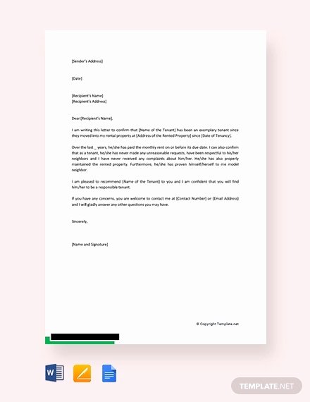 Personal Reference Letter Template Word Inspirational Sample Personal Reference Letter 13 Free Word Excel