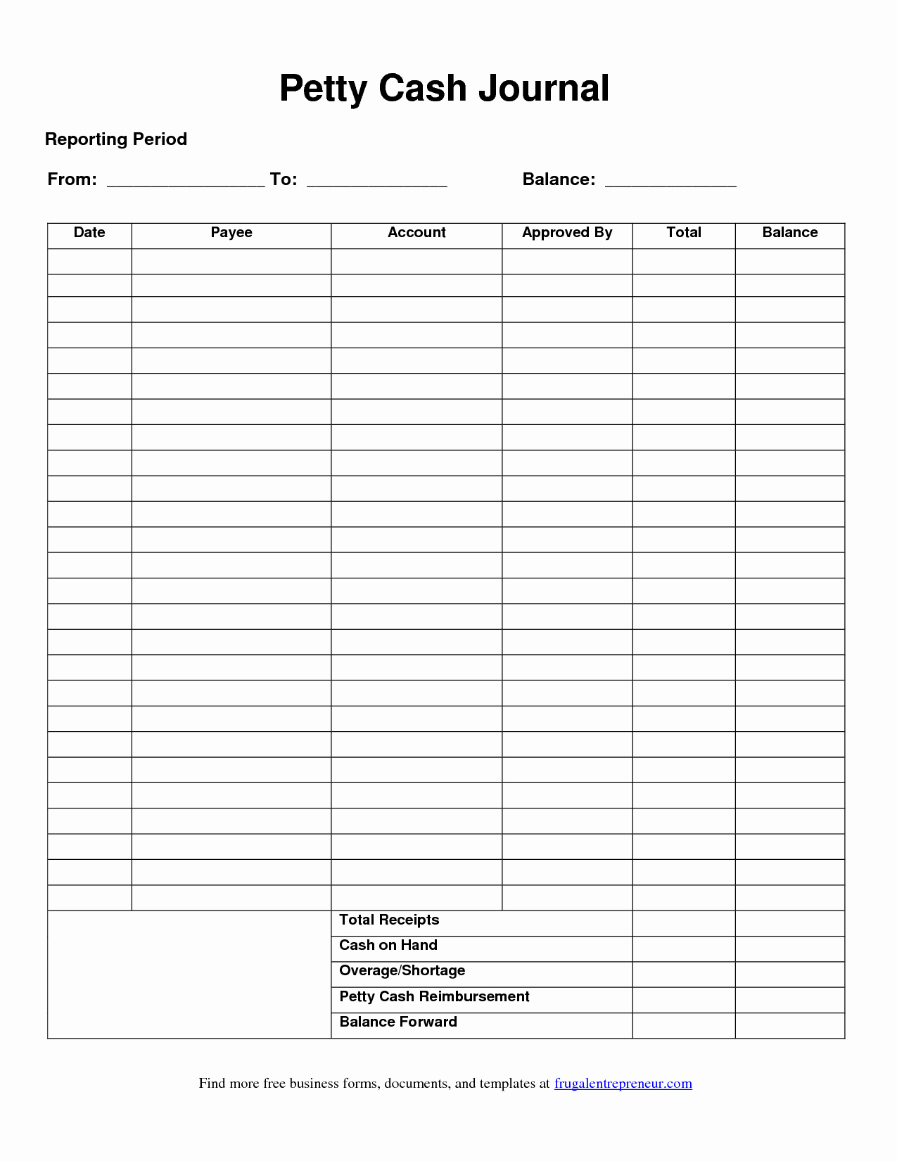Petty Cash Log Template Best Of Print Template Category Page 1 Odavet