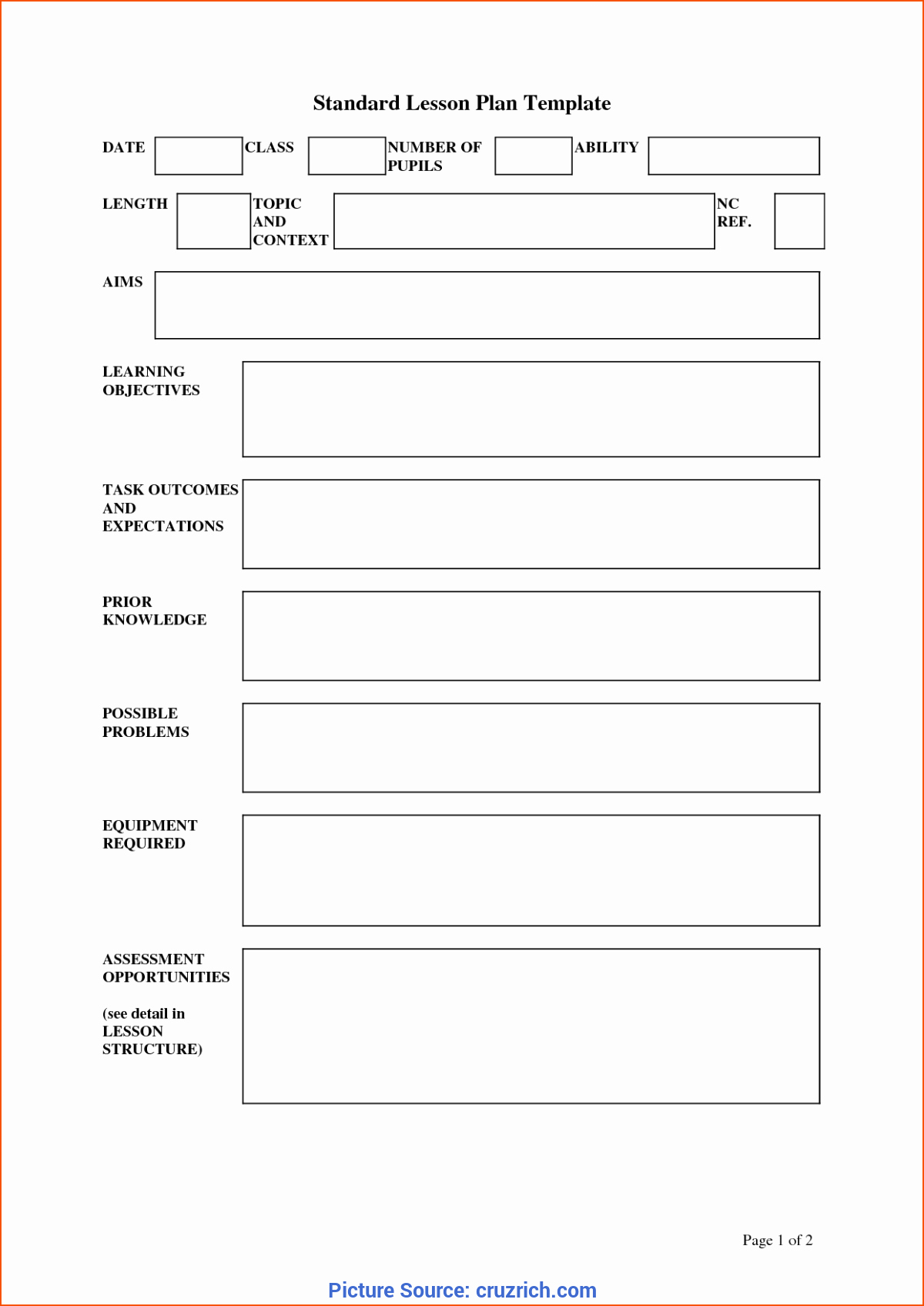 Physical Education Lesson Plan Template Elegant Plex Content and Language Objectives for Kindergarten