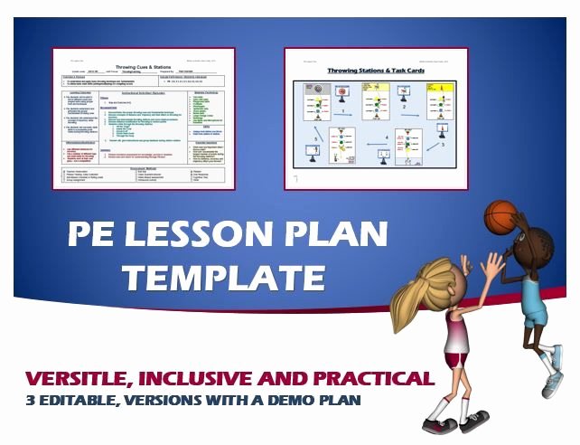 Physical Education Lesson Plan Templates Awesome 1000 Images About Pe Lesson Plan Resources On Pinterest