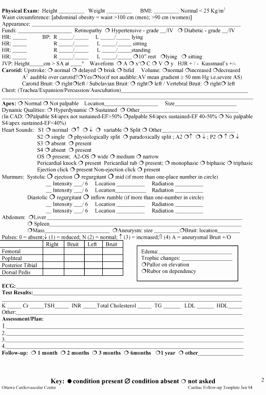Physical Exam form Template Awesome Continuing Medical Implementation Inc