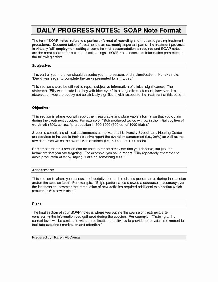 Physical therapy Daily Notes Templates Luxury 33 Best Images About Clinical Documentation On Pinterest