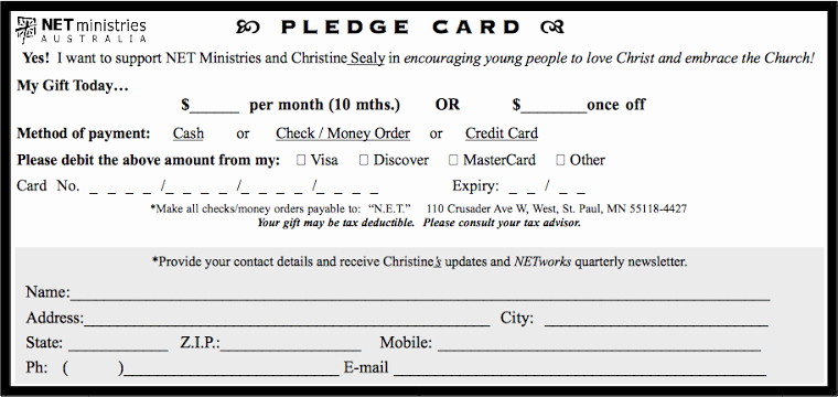Pledge Card Template Word Best Of Free Pledge Card Template