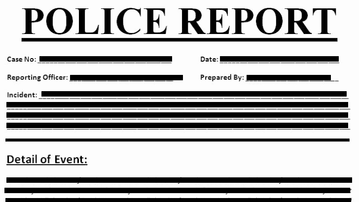 Police Report Template Microsoft Word Unique 7 Police Report Templates Word Excel Pdf formats
