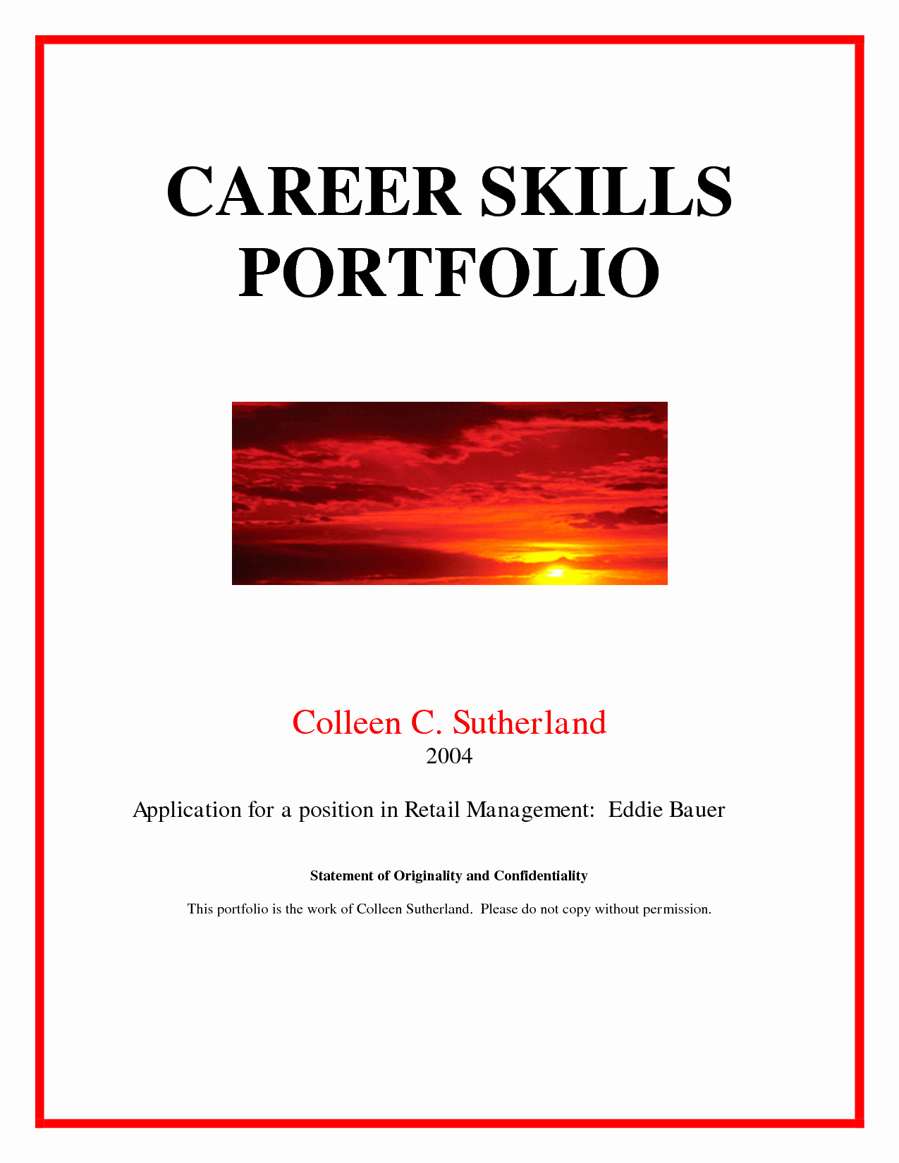 Portfolio Title Page Template New Best S Of Portfolio Cover Page Examples Career