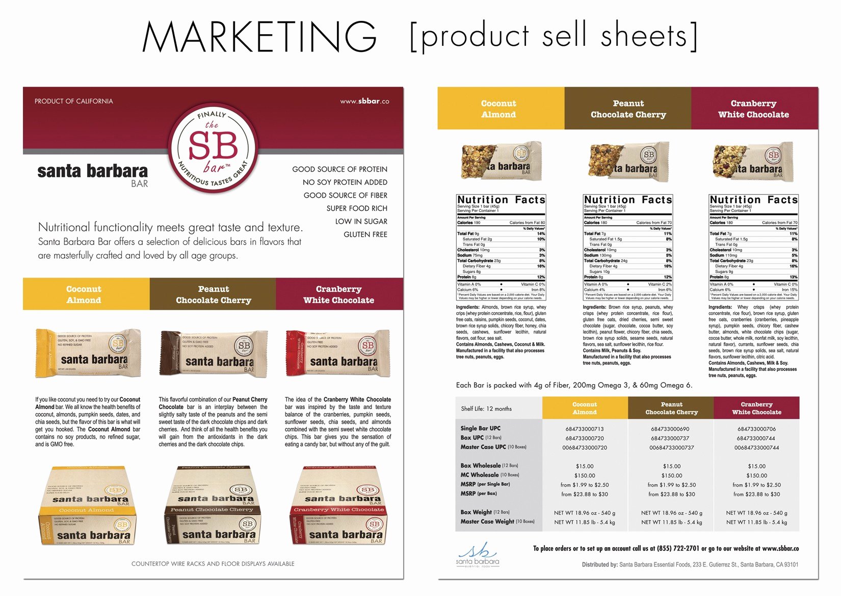 Product Sell Sheet Template Luxury Graphic Design In Los Angeles – Marketing and Advertising