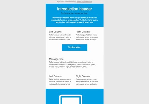 Professional Email Template Free Best Of Create Modern and Professional Mail Template for $5