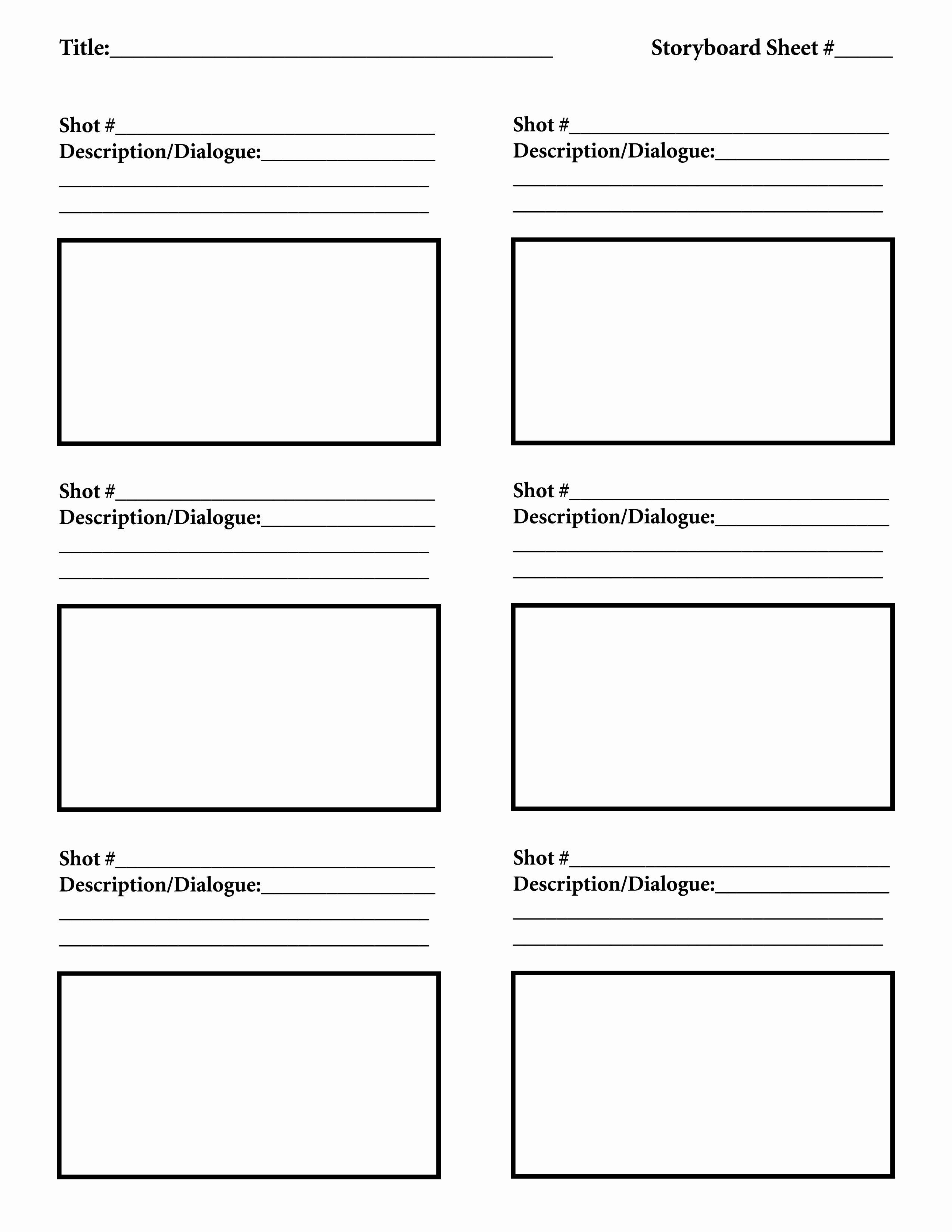 Professional Film Storyboard Template Unique Download Free Storyboard Template Tutorials In