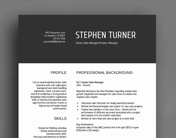 Professional Reference List Template Word Elegant Professional Resume Template Cv Template Cover Letter