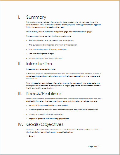 Project Outline Template Word Beautiful Project Outline Template for Word