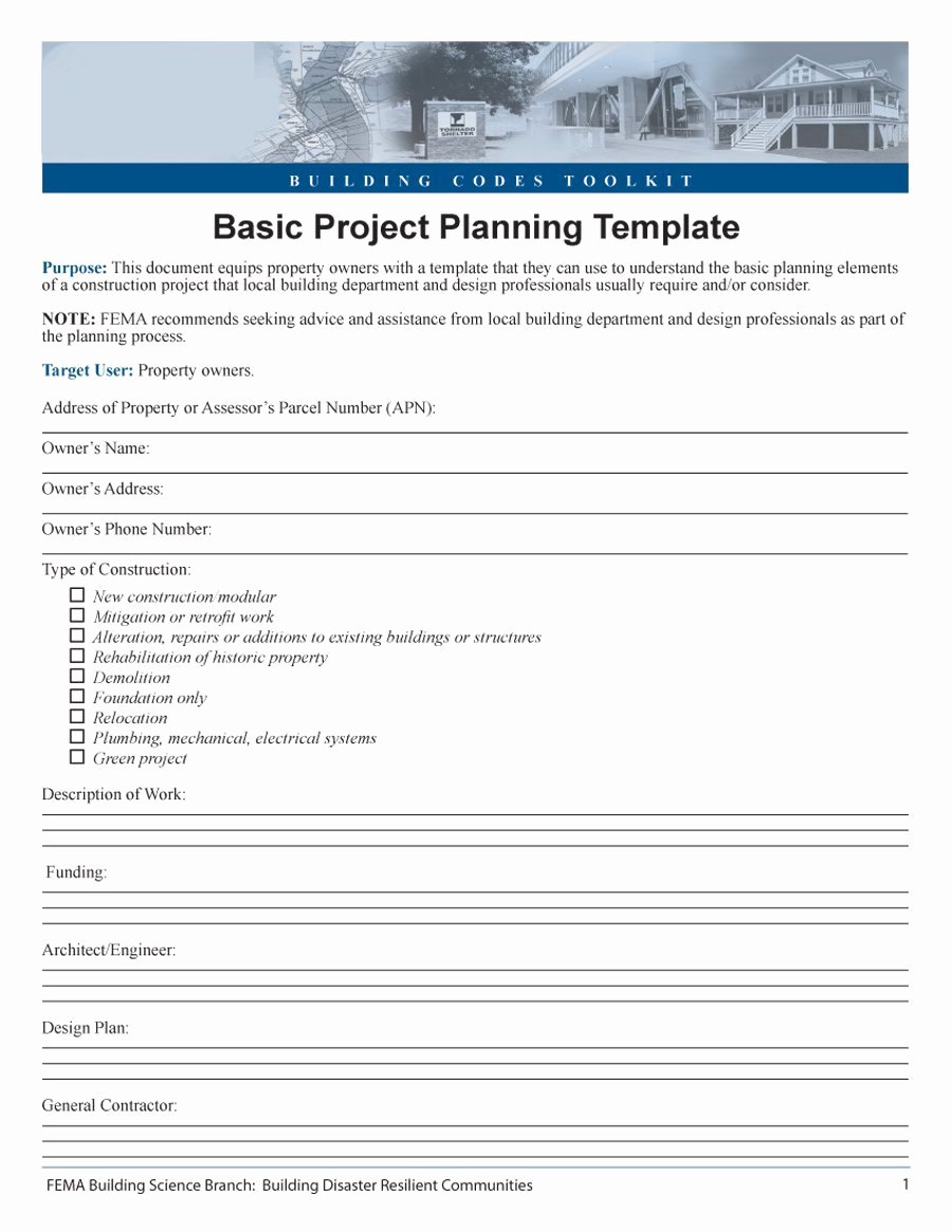 Project Plan Template Word Luxury 48 Professional Project Plan Templates [excel Word Pdf