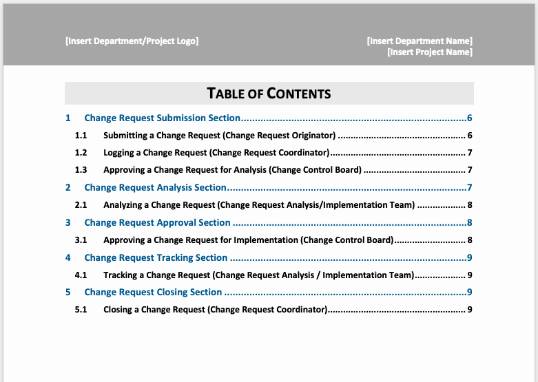 Project Request form Template Inspirational How to Handle Project Change Requests Effectively Incl