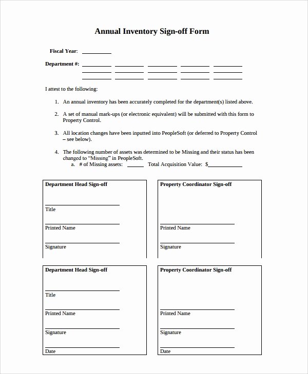 Project Sign Off Template New 8 Sample Sign F form Templates Pdf