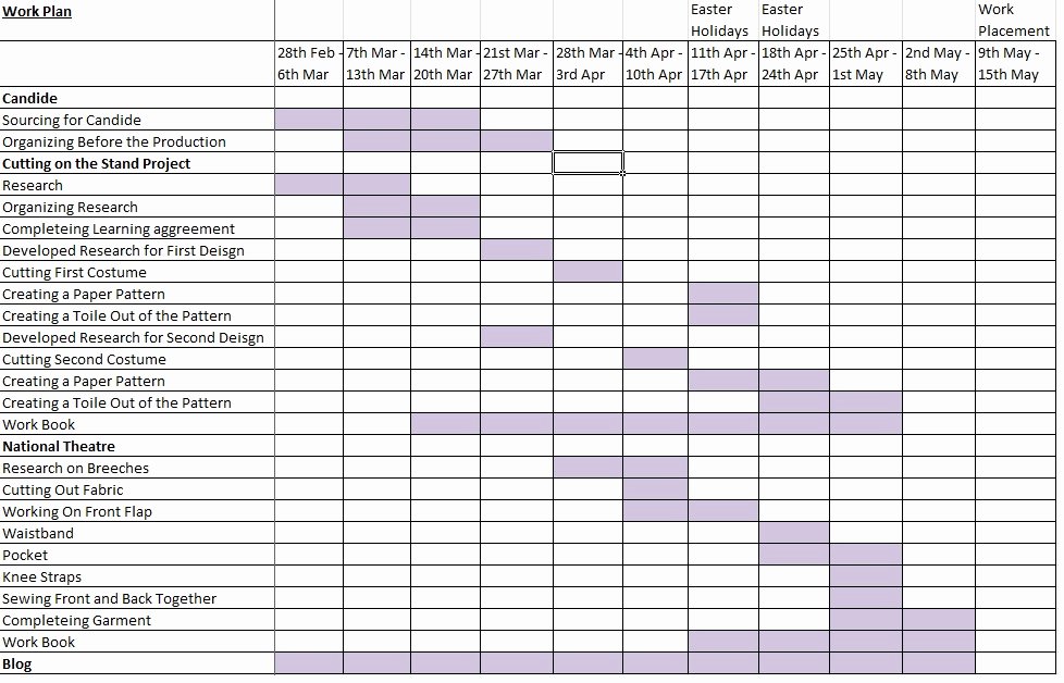 Project Work Plan Template Awesome Heather Coad origional Work Plan