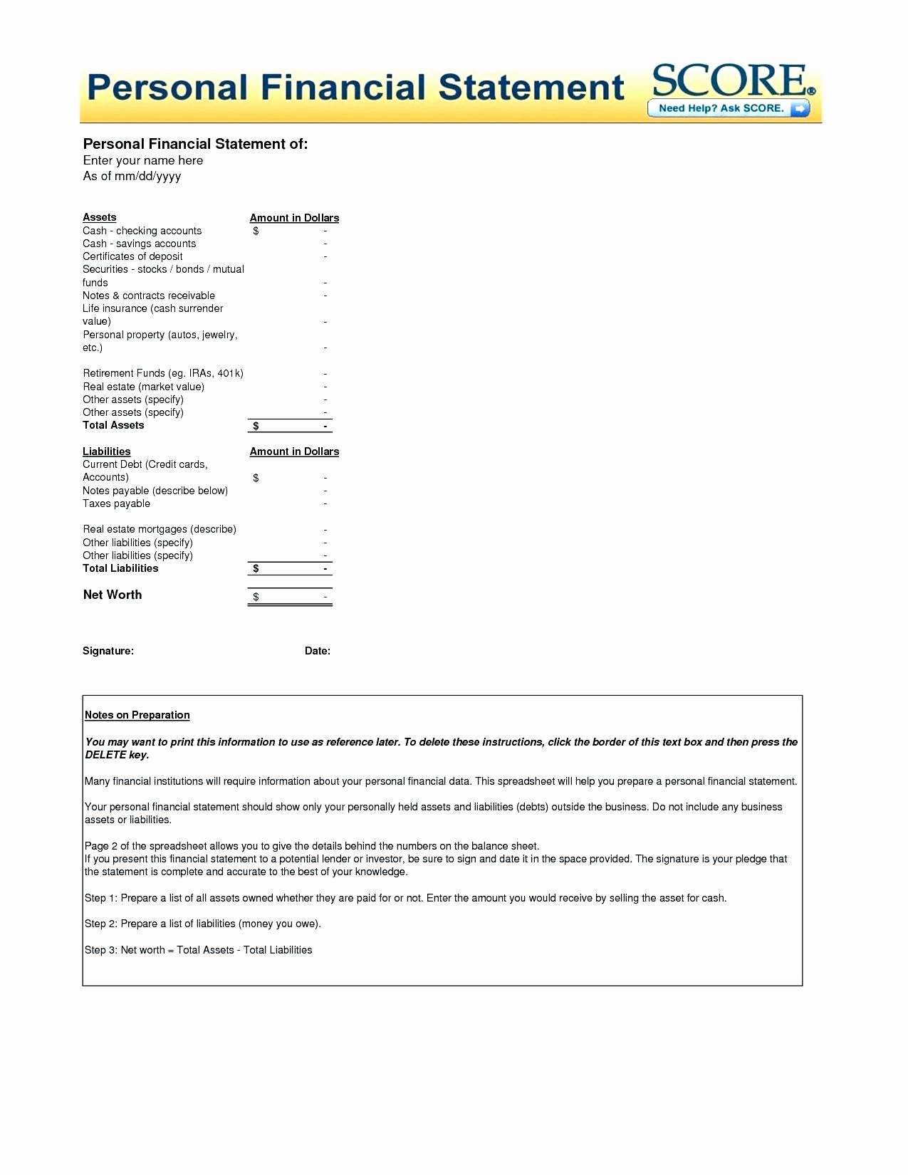 Projected Income Statement Template Fresh Projected Financial Statements Excel Template