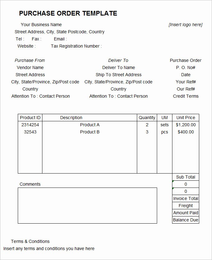 Purchase order Template Pdf Best Of 53 Purchase order Examples Pdf Doc