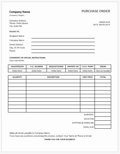 Purchase Request form Template Fresh Purchase Request form for Small Business