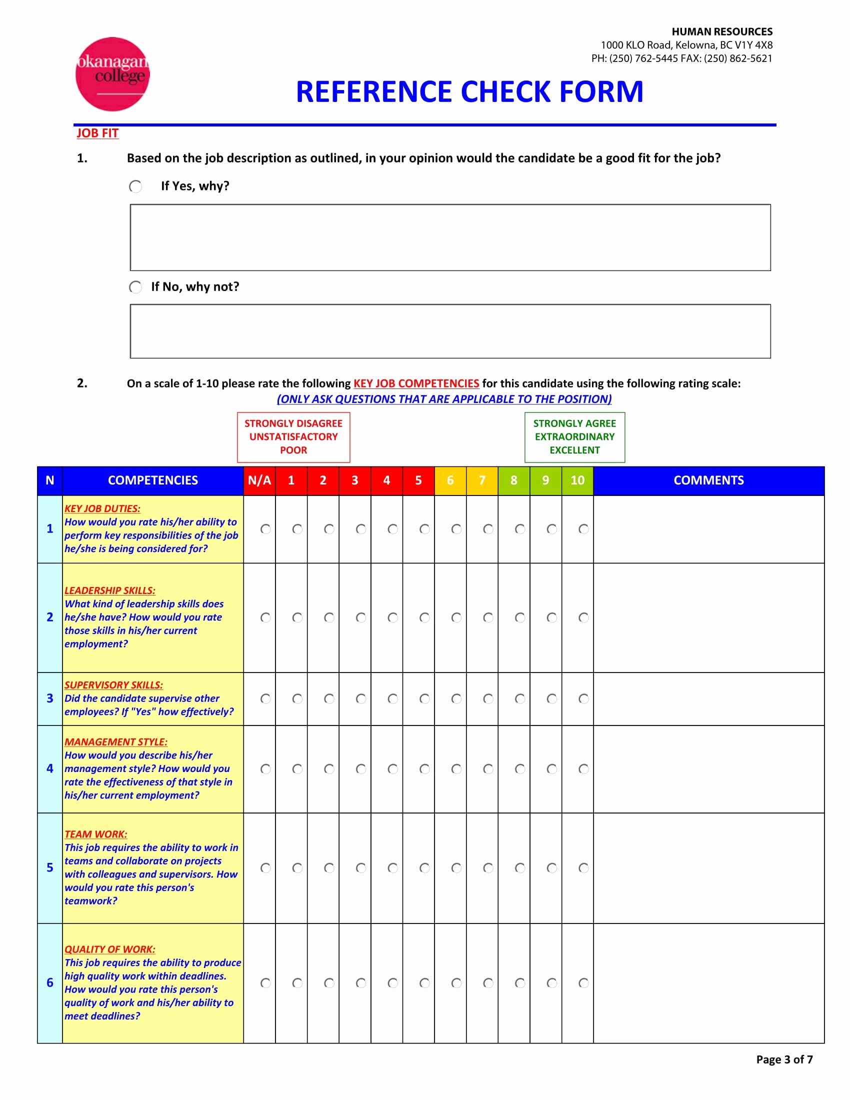 Reference Check form Template Unique 11 Reference Checking forms &amp; Templates Pdf Doc