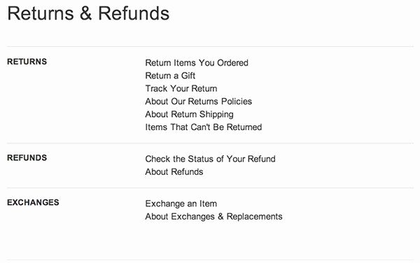 Refund Policy Template for Services Awesome Sample Return Policy for E Merce Stores Termsfeed