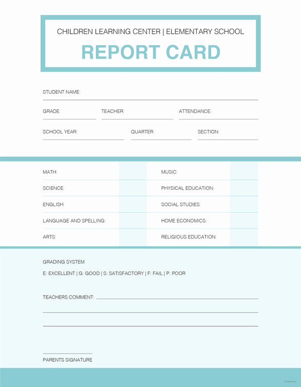 Report Card Template Excel Beautiful Expense Report 11 Free Word Excel Pdf Documents