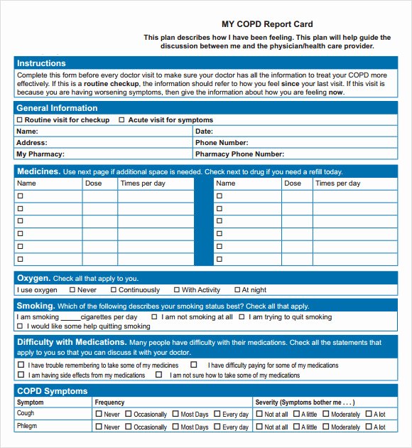 Report Card Template Excel Unique Report Card Template 33 Free Word Excel Documents