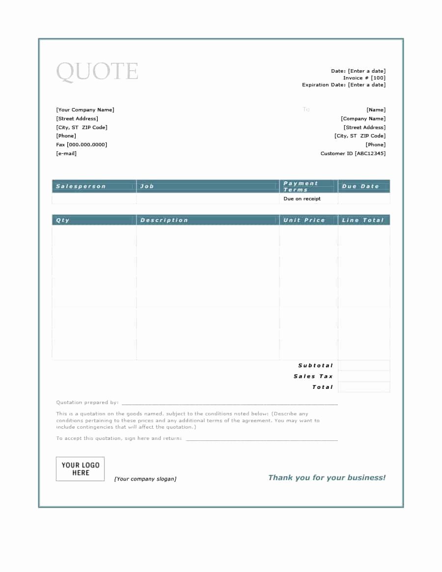 Request for Quote Template Excel Best Of Quote forms Template Free Resume Business form Microsoft