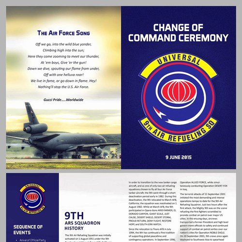 Retirement Ceremony Program Templates Inspirational Brochure Program for Us Air force Retirement Ceremony