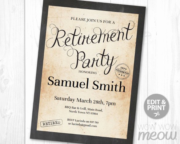 Retirement Party Flyer Template Free Fresh 12 Retirement Party Flyer Templates to Download Ai Psd Docs