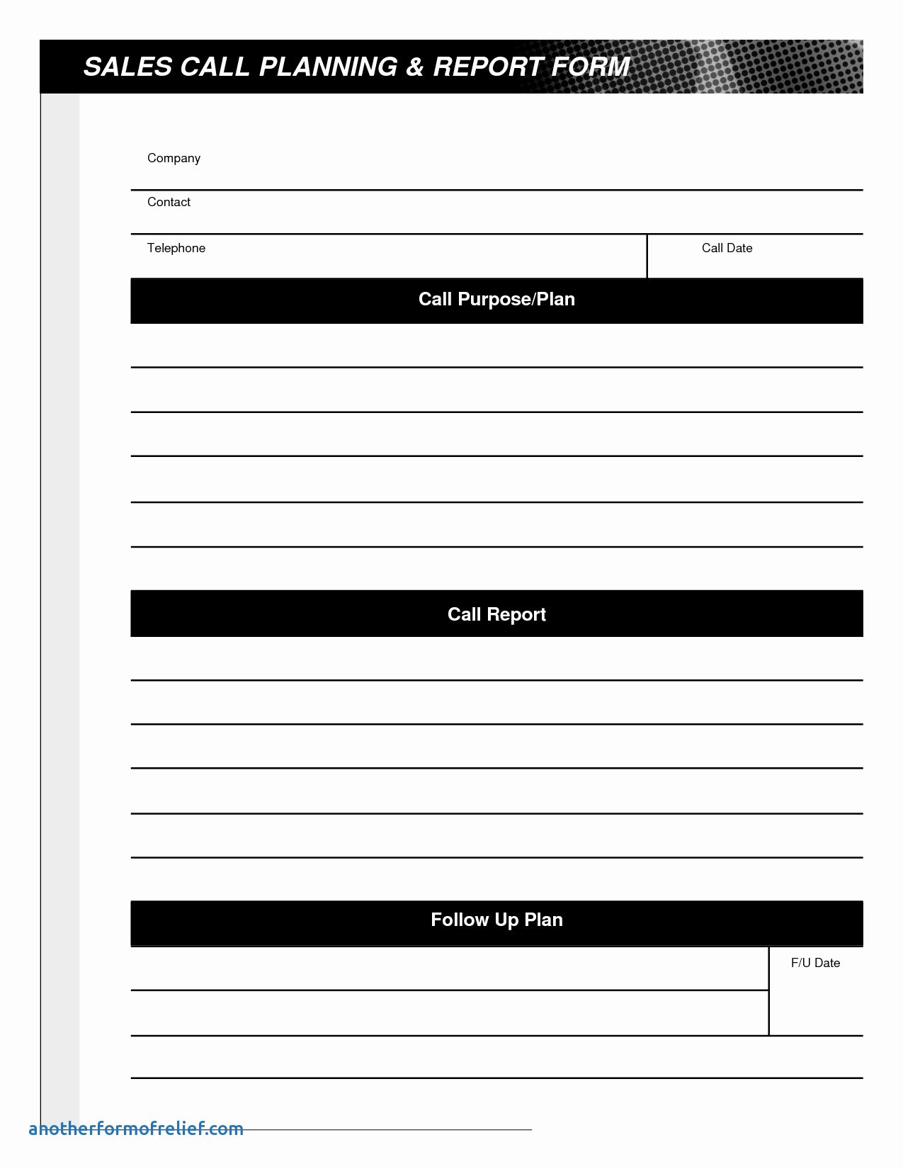 Sales Calls Report Template Awesome Sales Call Report – Emmamcintyrephotography