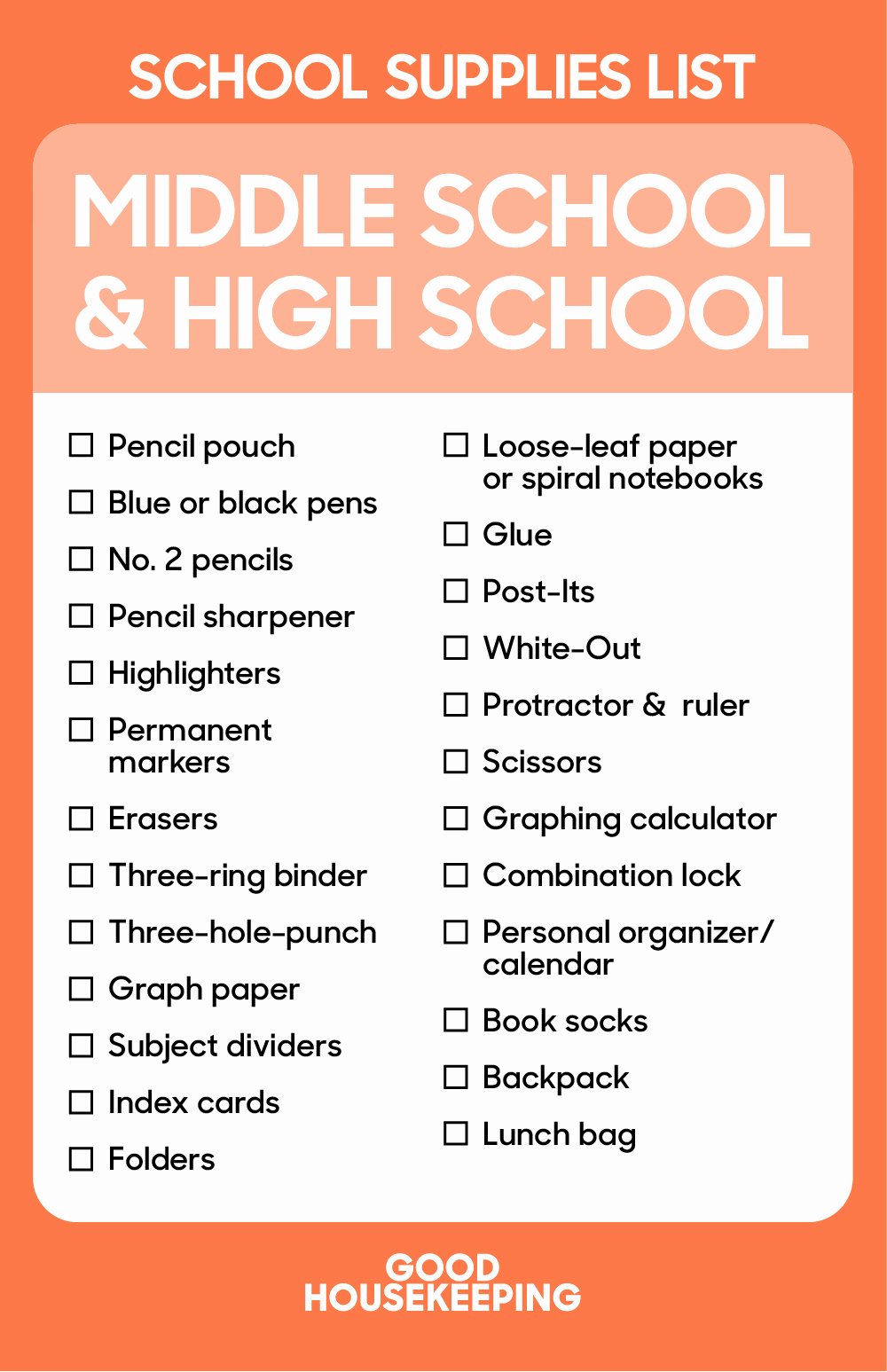 School Supplies List Template Fresh 27 Back to School organizing Tips Ideas for Going Back