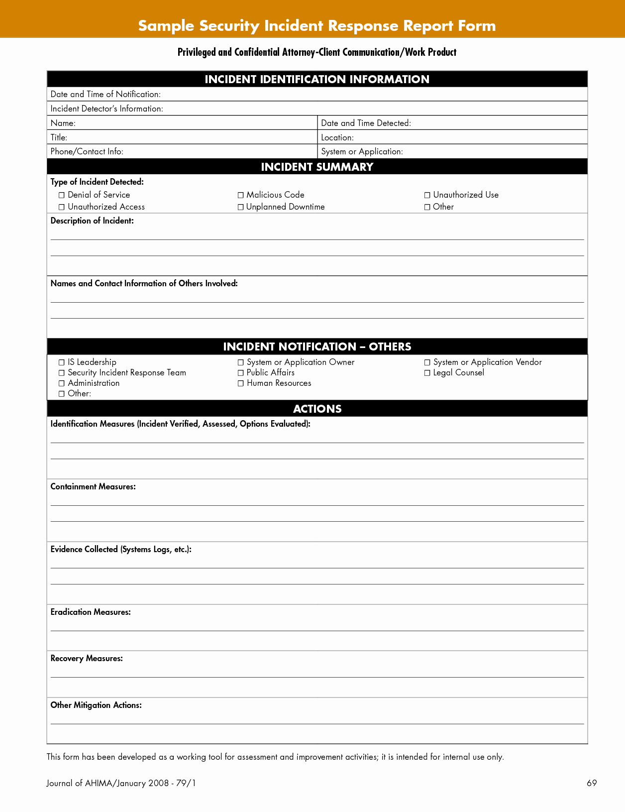 Security Guard Incident Report Template Best Of Other Template Category Page 4 Spelplus
