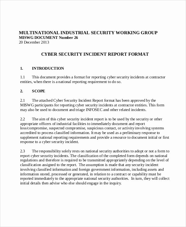 Security Guard Incident Report Template Lovely 15 Sample Project Progress Reports Pdf Docs Word Pages