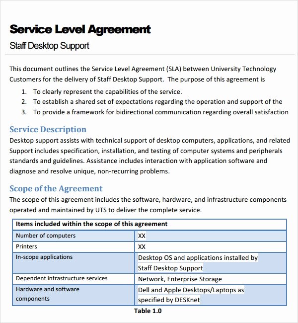 Service Contract Template Pdf Inspirational Sample Service Agreement Template 17 Free Documents