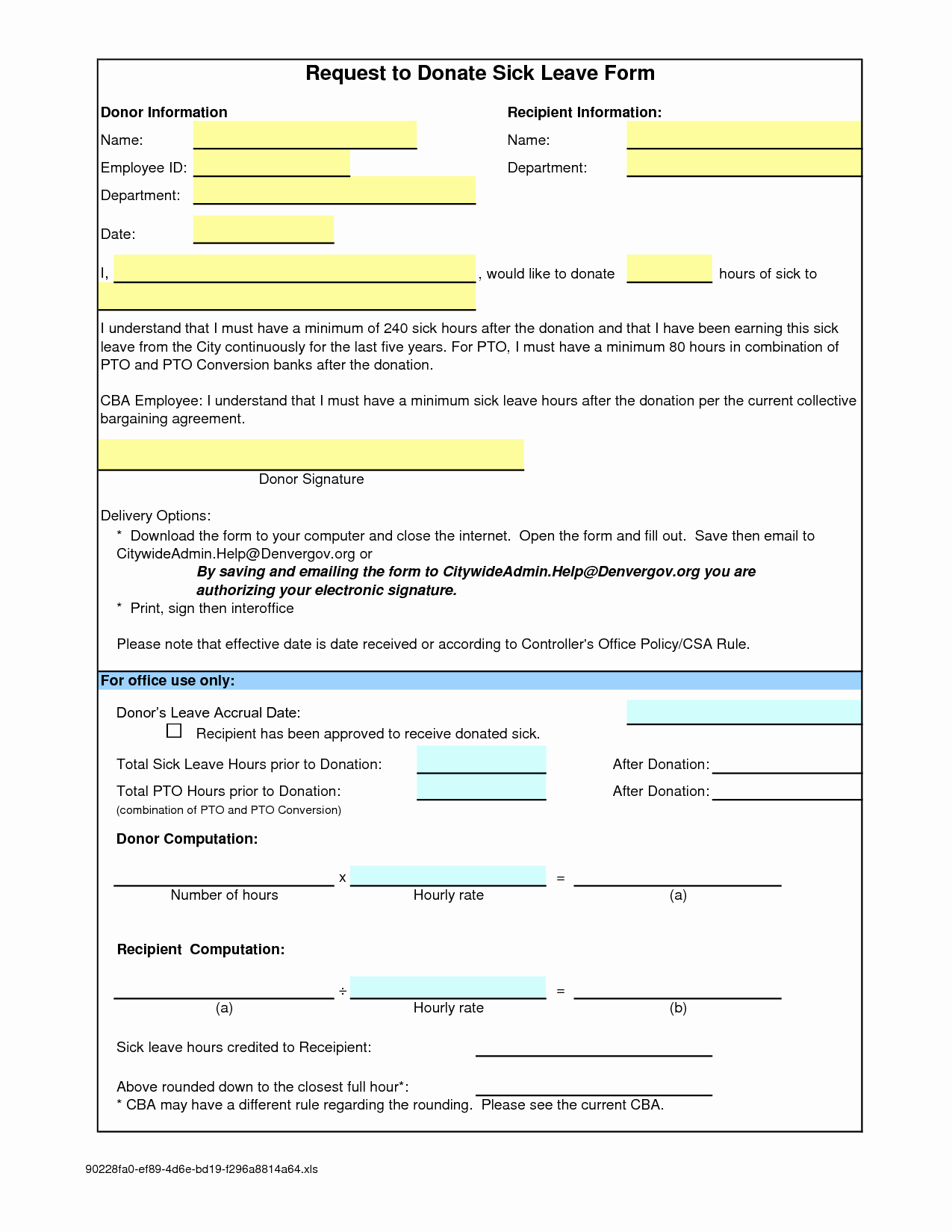 Sick Leave form Template Beautiful 27 Of Sick and Vacation Leave form Template