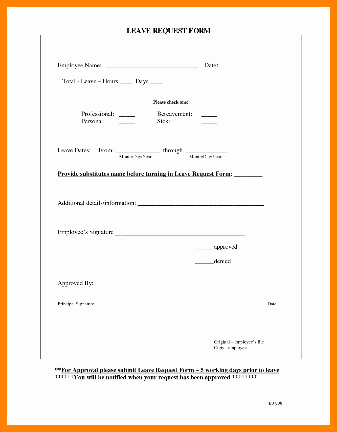 Sick Leave form Template Best Of Index Of Cdn 29 1996 140