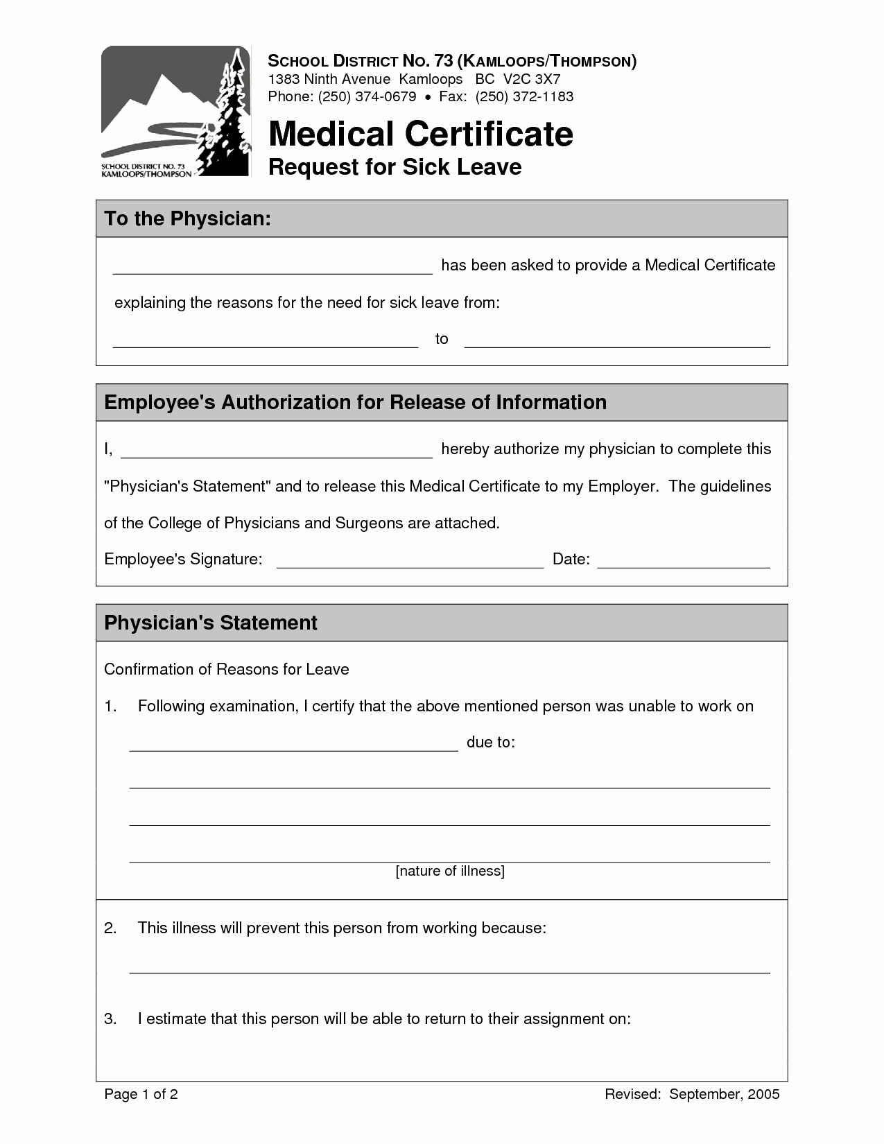 Sick Leave form Template Luxury 19 Medical Certificate Templates for Leave Pdf Docs