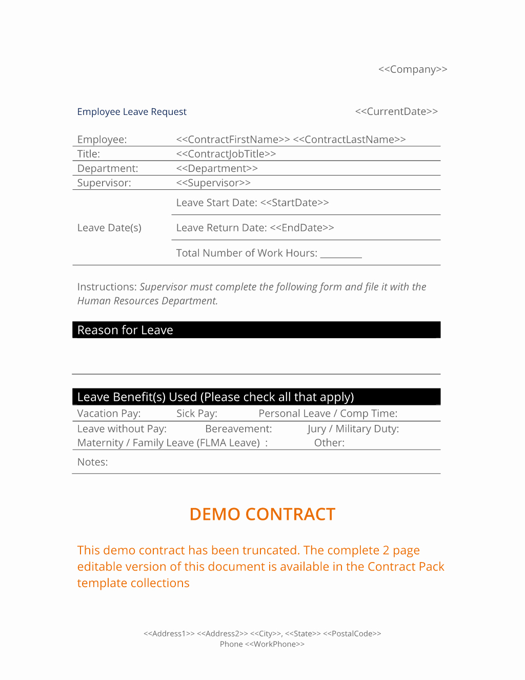 Sick Leave form Template Luxury Employee Leave Request form 3 Easy Steps