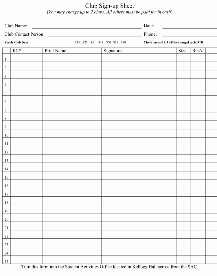 Sign In Sheet Template Doc Beautiful 26 Free Sign Up Sheet Templates Excel &amp; Word
