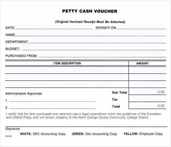 Simple Cash Receipt Template Lovely Free 14 Petty Cash Receipt Samples &amp; Templates In Pdf