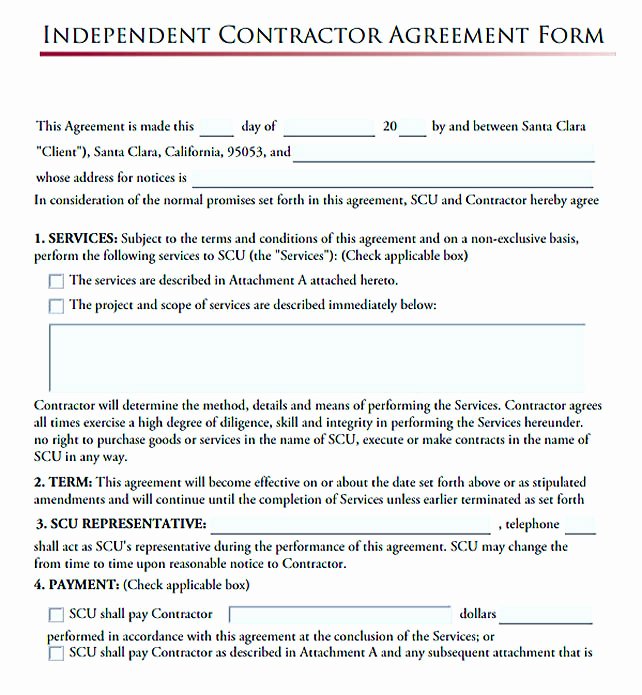 Simple Independent Contractor Agreement Template Elegant 11 Subcontractor Agreement Template for Successful