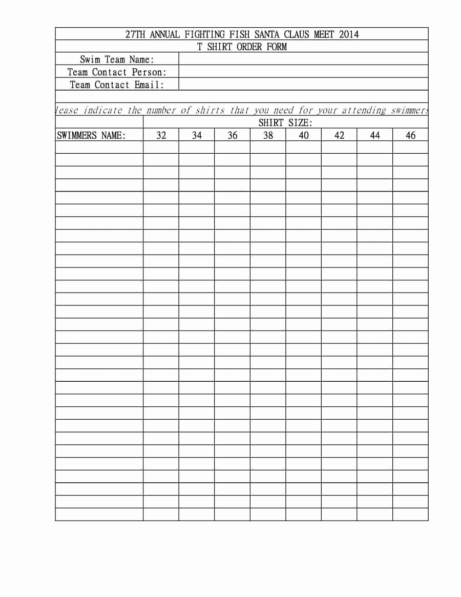 Simple order form Template New 40 order form Templates [work order Change order More]