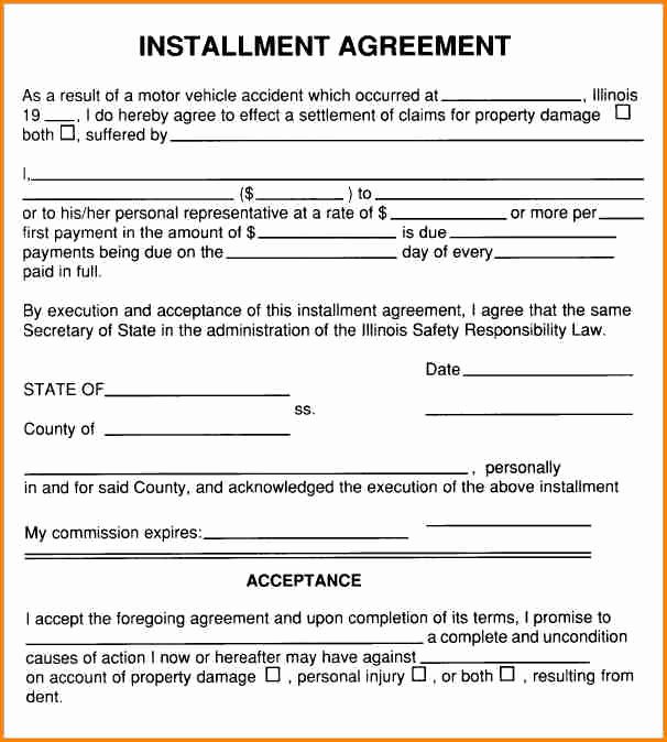 Simple Payment Agreement Template Awesome 5 Installment Payment Agreement Sample